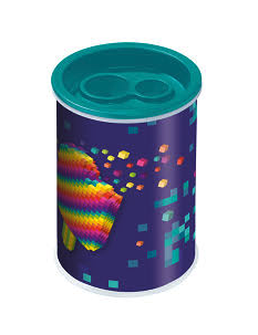 Pencil Sharpener Can 2 Holes Pixel Party Display MAPED 044123